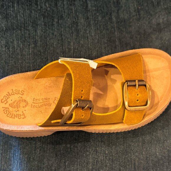 Fantasy Sandals - Rochelle Giallo - Multiple Sizes (NEW W/ BOX) - Picture 2 of 3